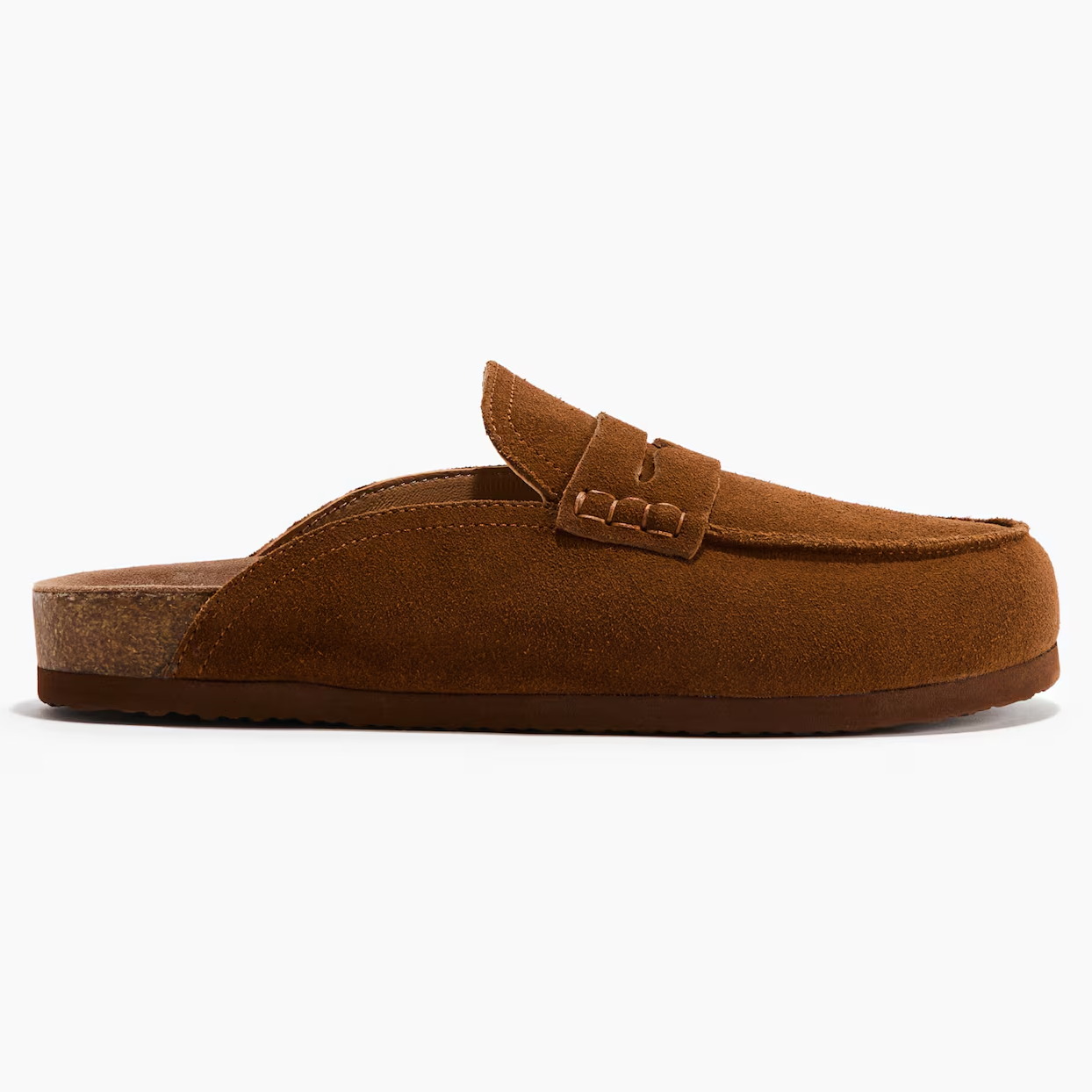 H&amp;amp;M's high street lookalike for Birkenstock's Naples loafer