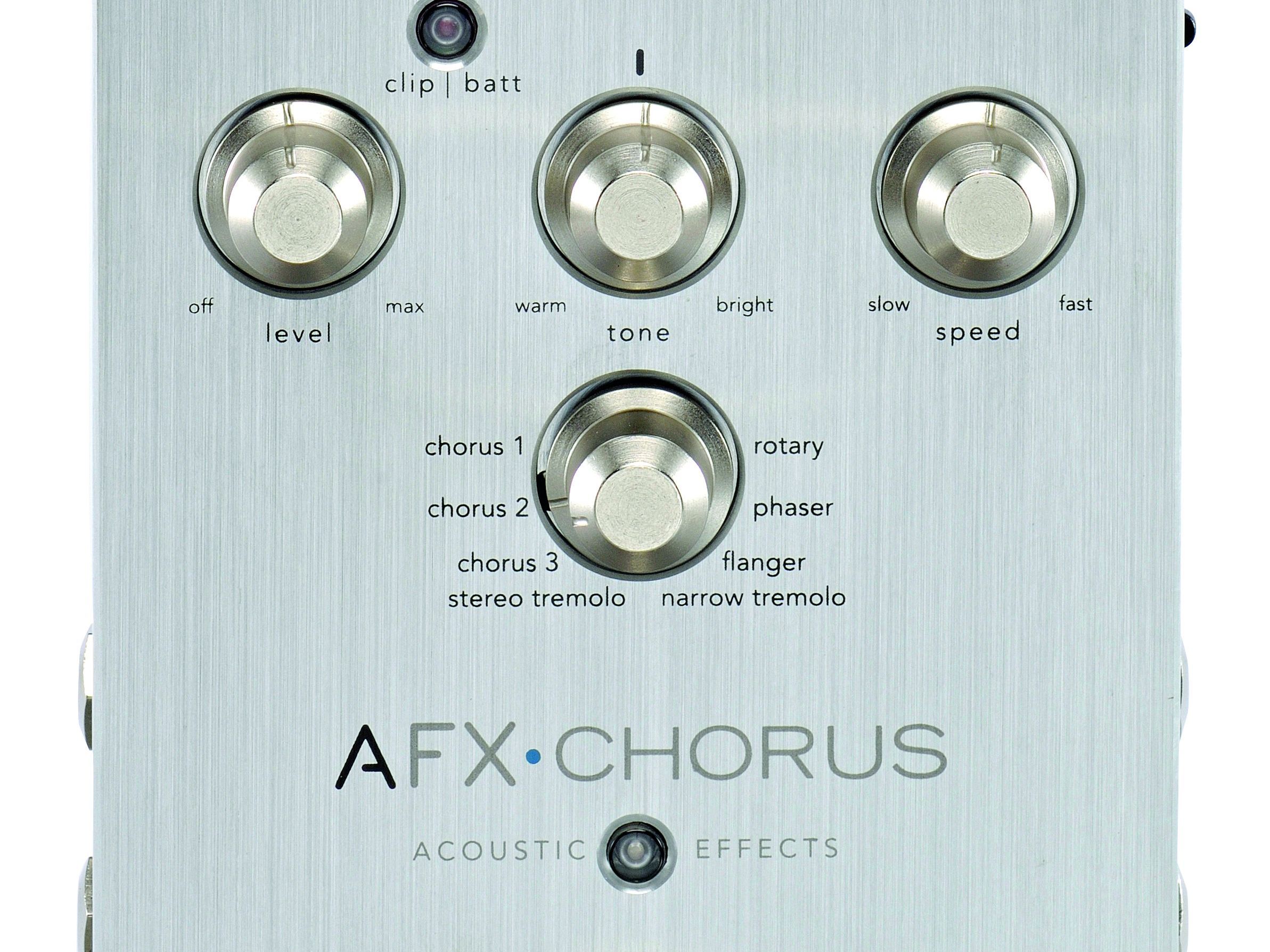 Fishman AFX acoustic Chorus pedal review | MusicRadar