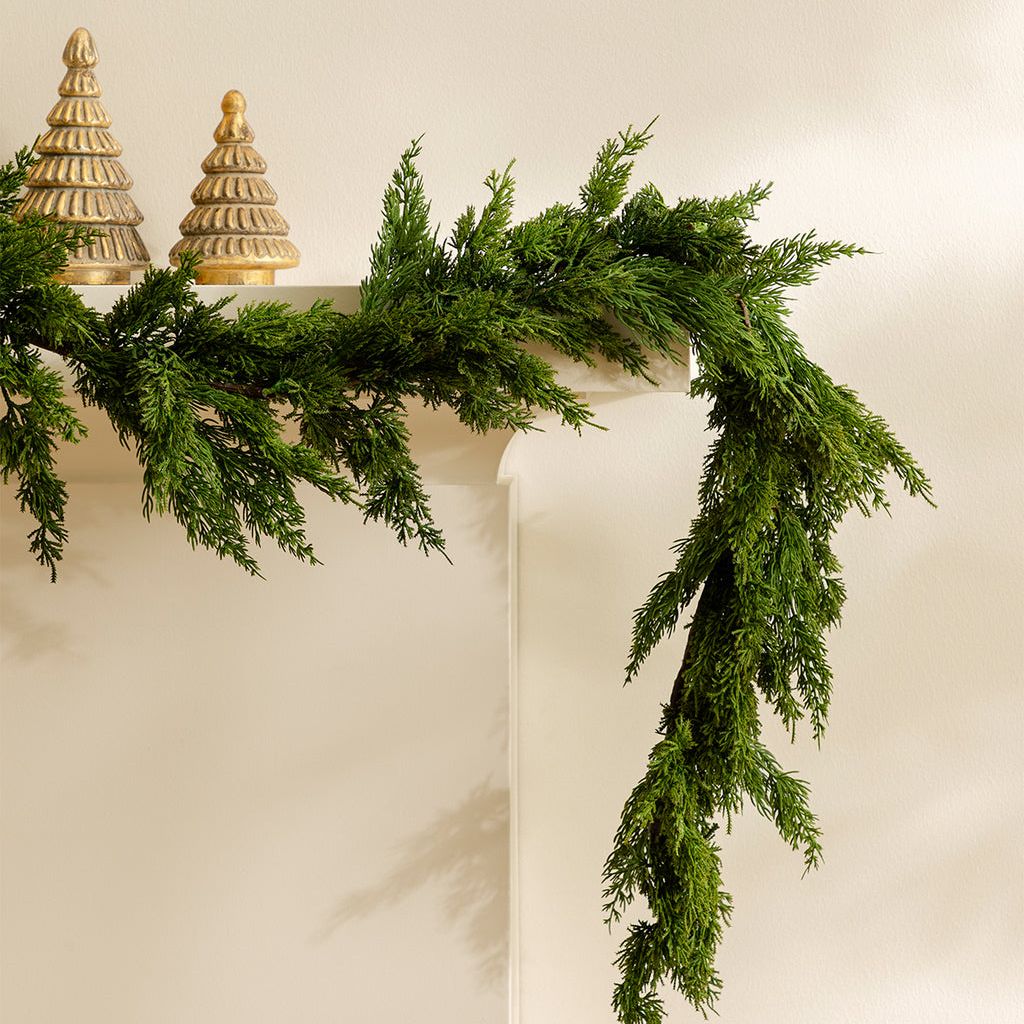 5' Cedar Faux Garland