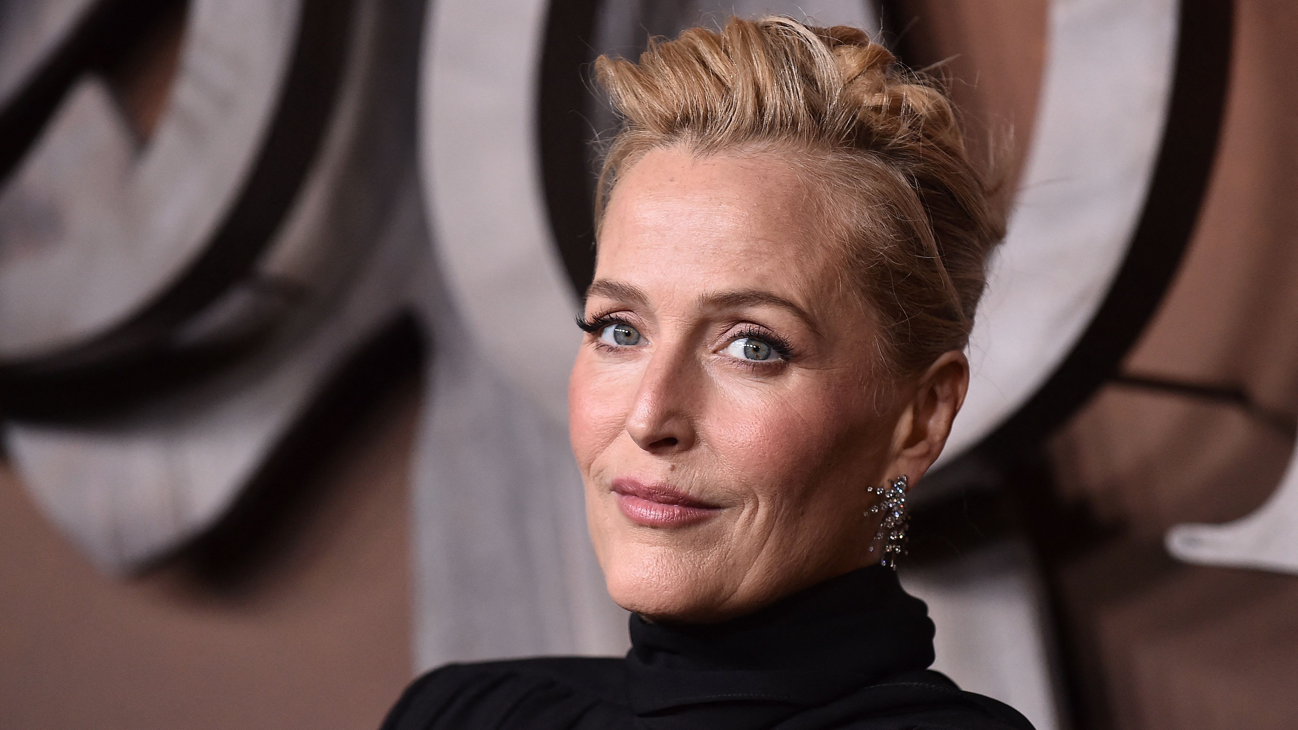 US actress Gillian Anderson attends the premiere of Netflix&amp;rsquo;s &amp;quot;The Abandons&amp;quot; at the Tudum theatre in Los Angeles on December 3, 2025. (Photo by LISA O'CONNOR / AFP)