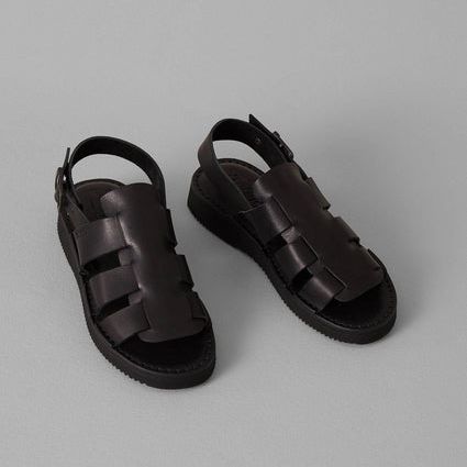 Fracap Zoe Sandals | Black