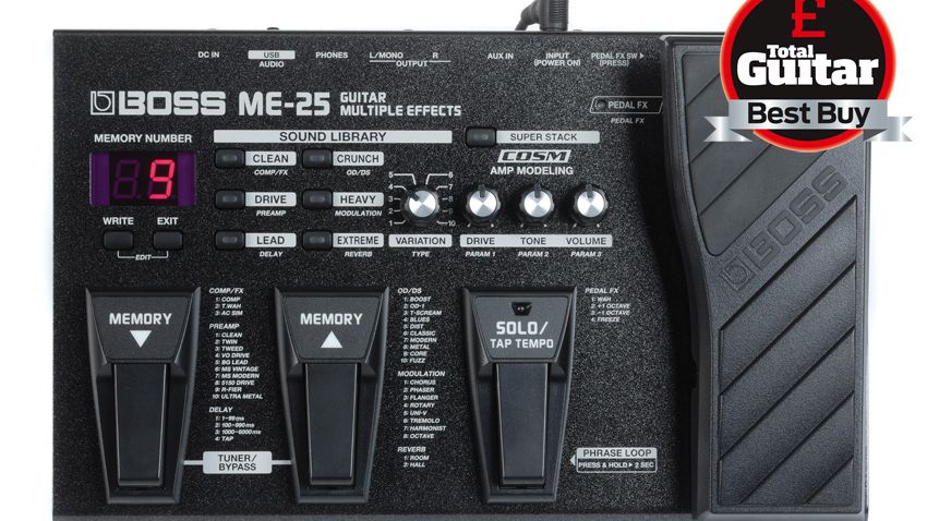 Boss ME-25 multi-FX review | MusicRadar