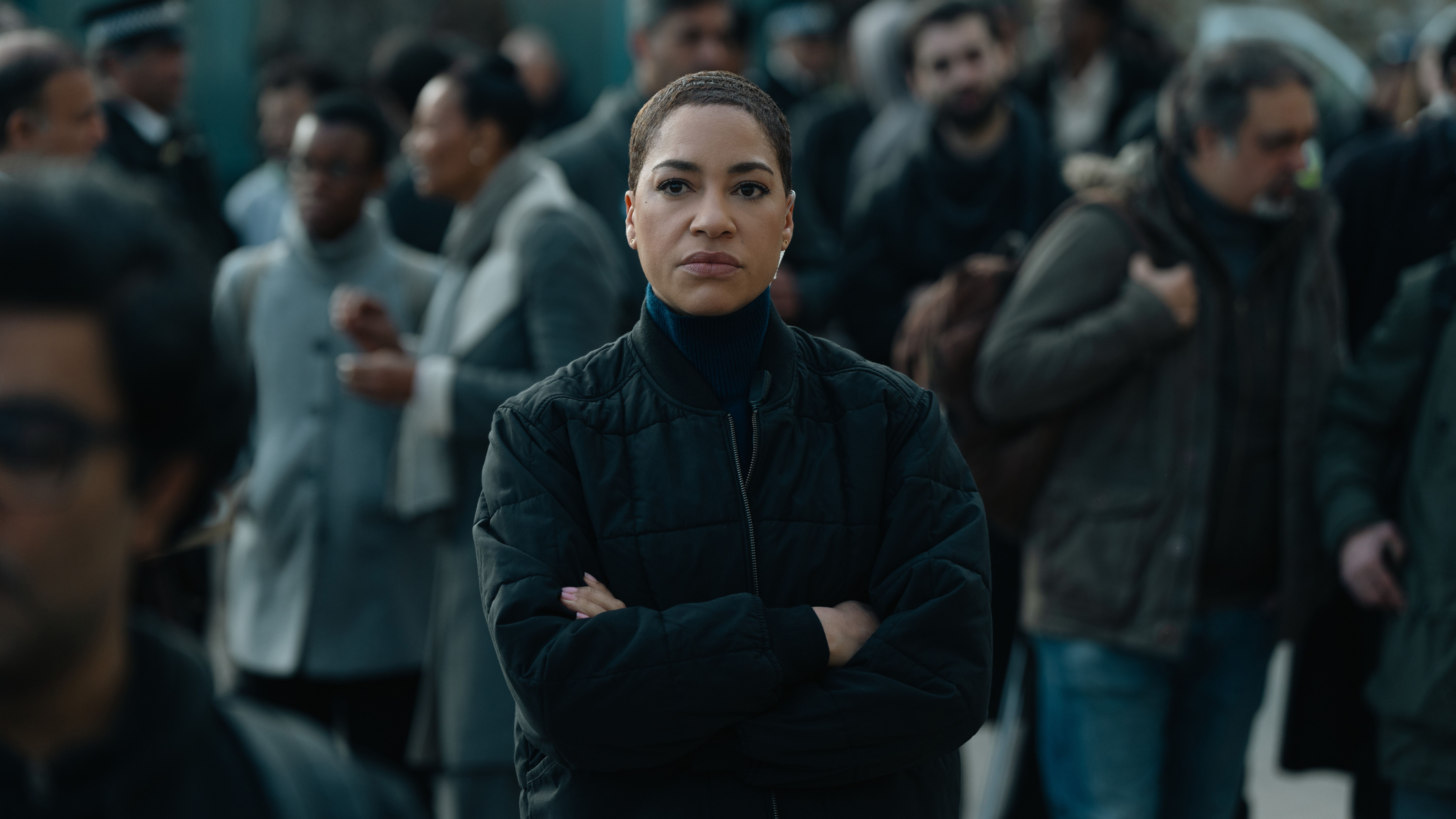 a production image of Cush Jumbo as DI June Lenker in Criminal Record