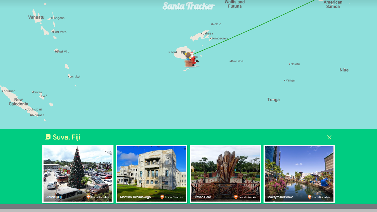 Google Santa tracker