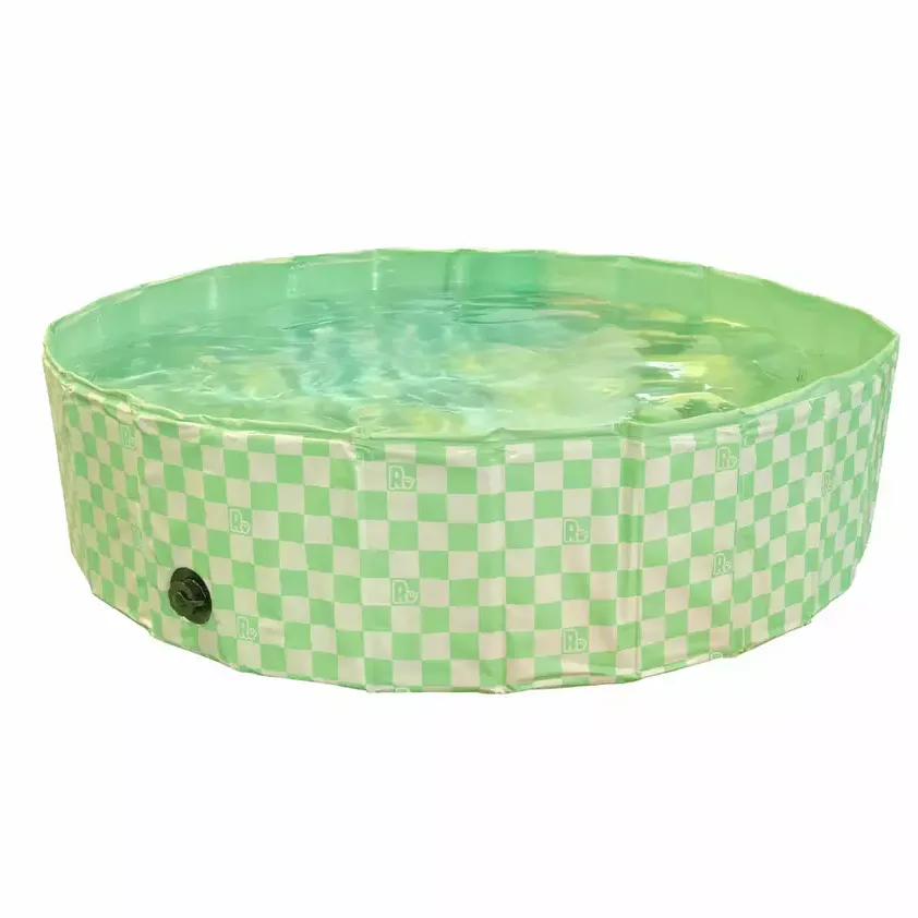 Rosewood, Rosewood Green Checkered Paddling Pool - 120cm