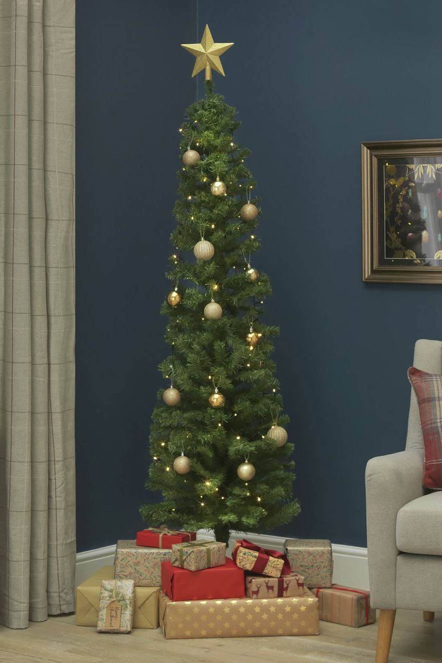 Argos Home 6ft Pencil Christmas Tree