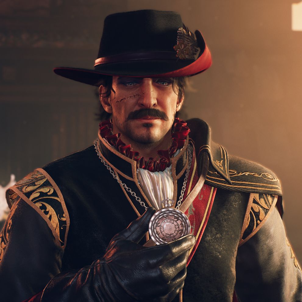 Nioh 3 - A Samurai wearing a stylized cowboy outfit from the Hell Rising DLC