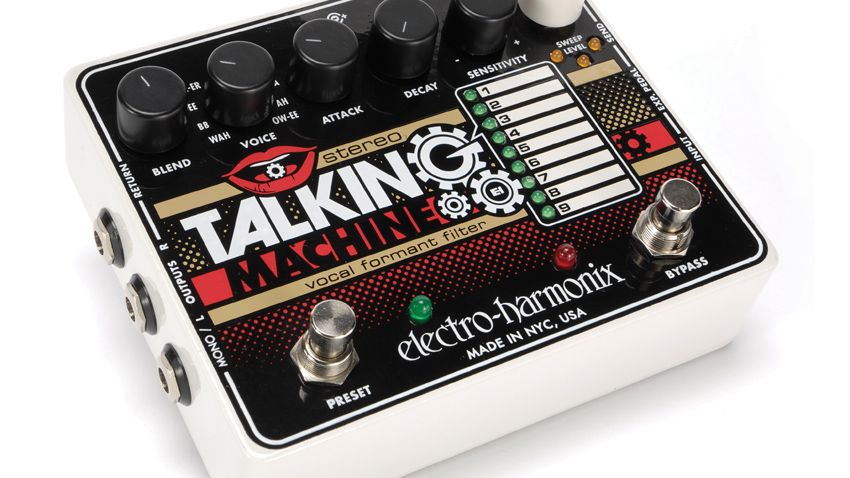 レア　electro-harmonix Talking Machine ElectroHarmonix Talking Machine - First look / novice demo - YouTube