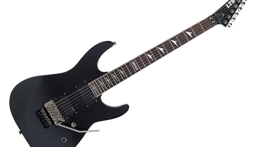 LTD EC-330 エレキギターブラック　レスポールタイプESP 楽器・機材 LTD EC-330 エレキギターブラック レスポールタイプESP