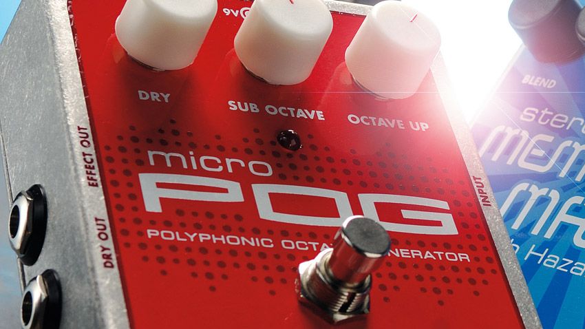 ギター ELECTRO HARMONIX micro POG d9ebb62a75a8d41501f3db1f720f53