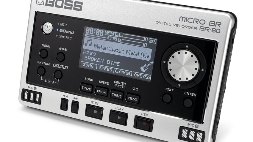 BOSS MICRO BR BR-80　デジタルレコーダー MTR Boss MICRO BR BR-80 Digital Recorder - Vintage King