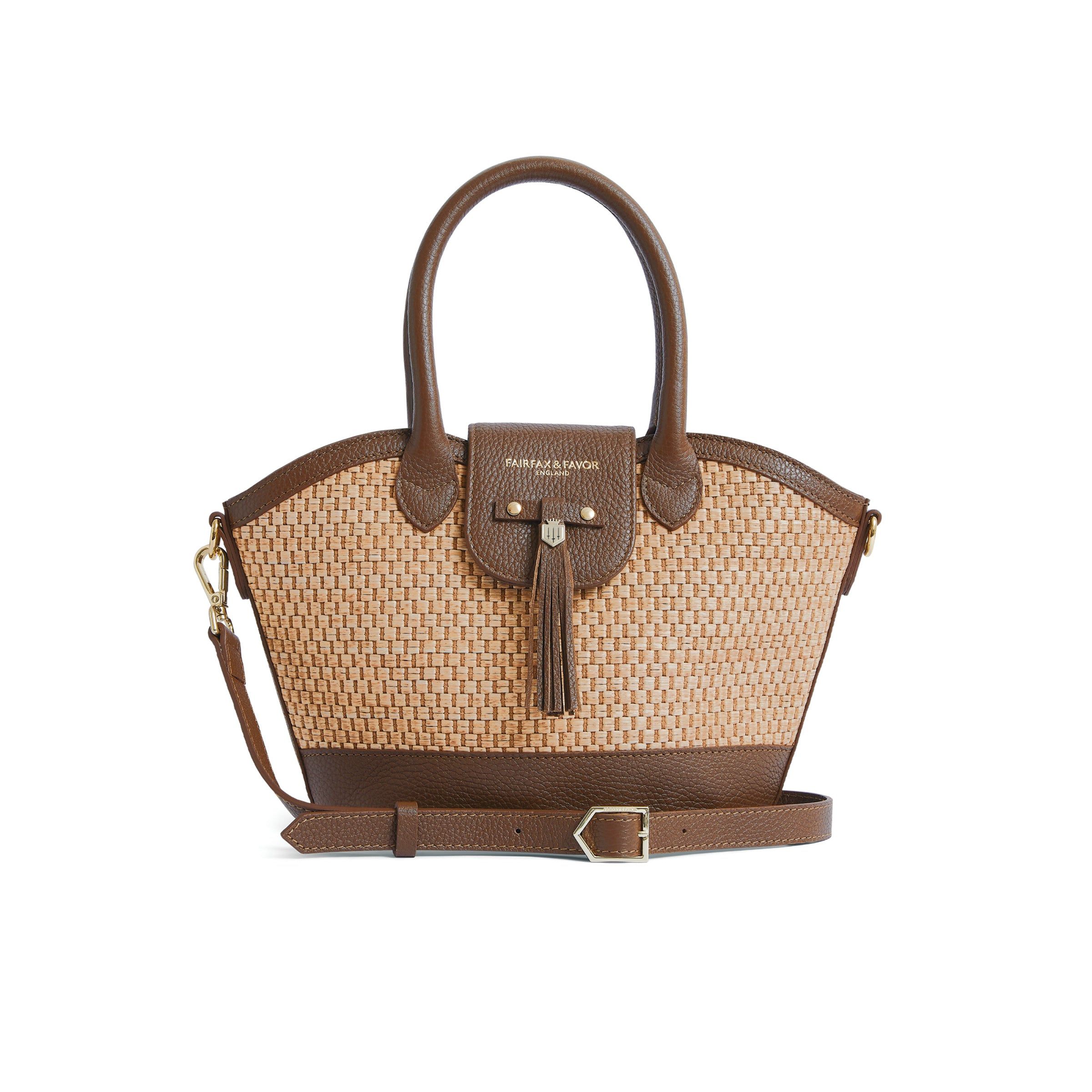 Mini Windsor Basket Bag - Tan