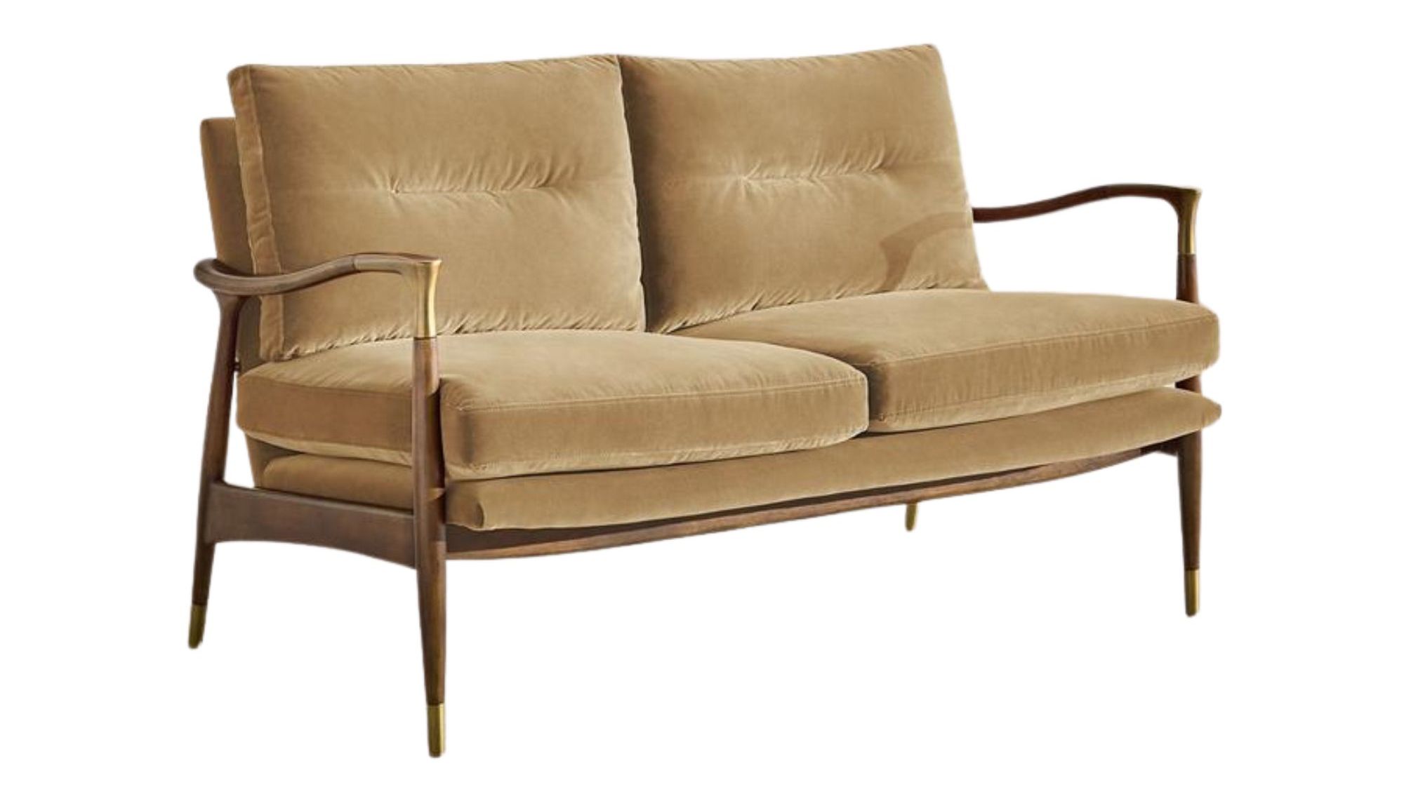 Soho Home, Theodore Two-Seater Sofa in Velvet