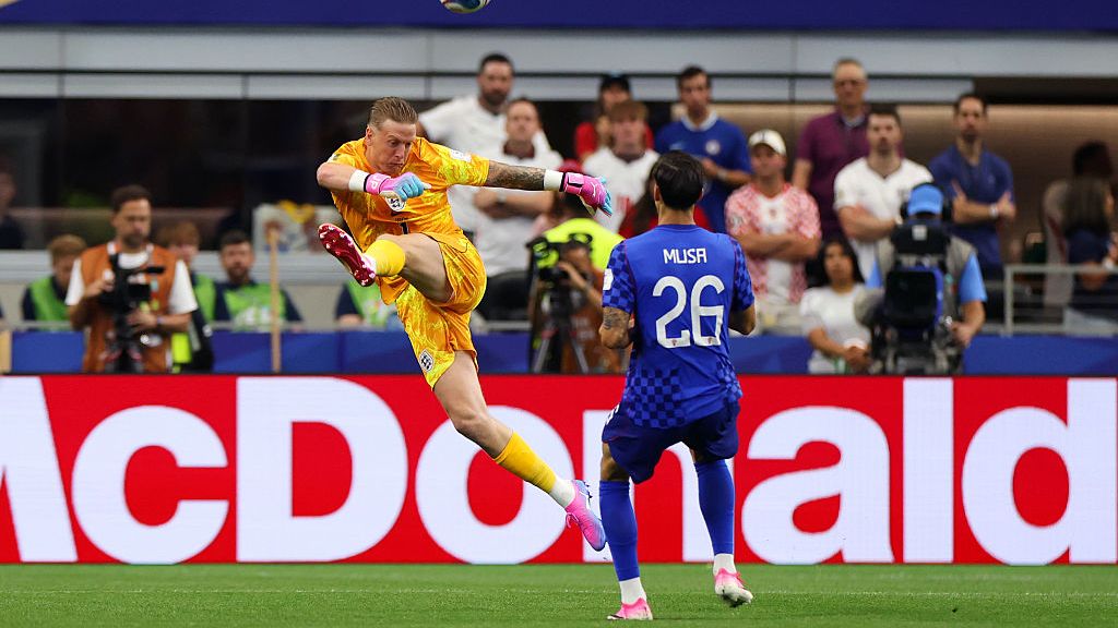 Jordan Pickford, England vs Croatia
