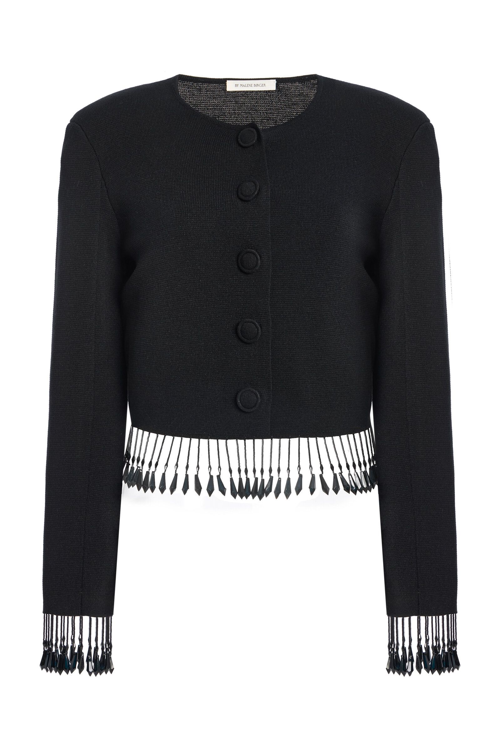 Shelly Beaded Knit Jacket