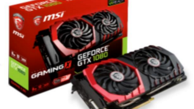 【中古】MSI GeForce GTX 1080 8GB MSI NVIDIA GeForce GTX 1080 GAMING X 8GB GDDR5X Graphics Card