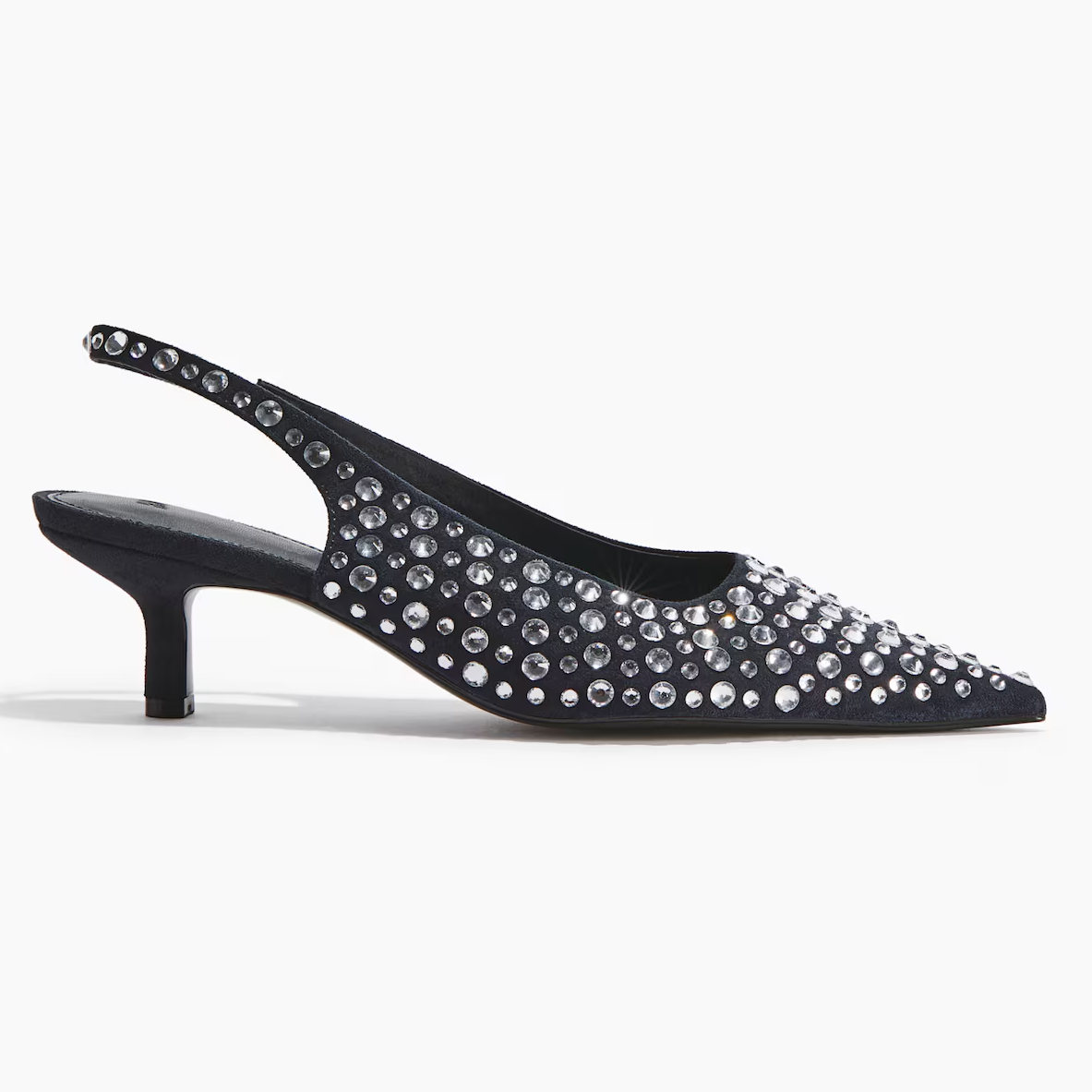 embellished slingback heels from H&amp;amp;M
