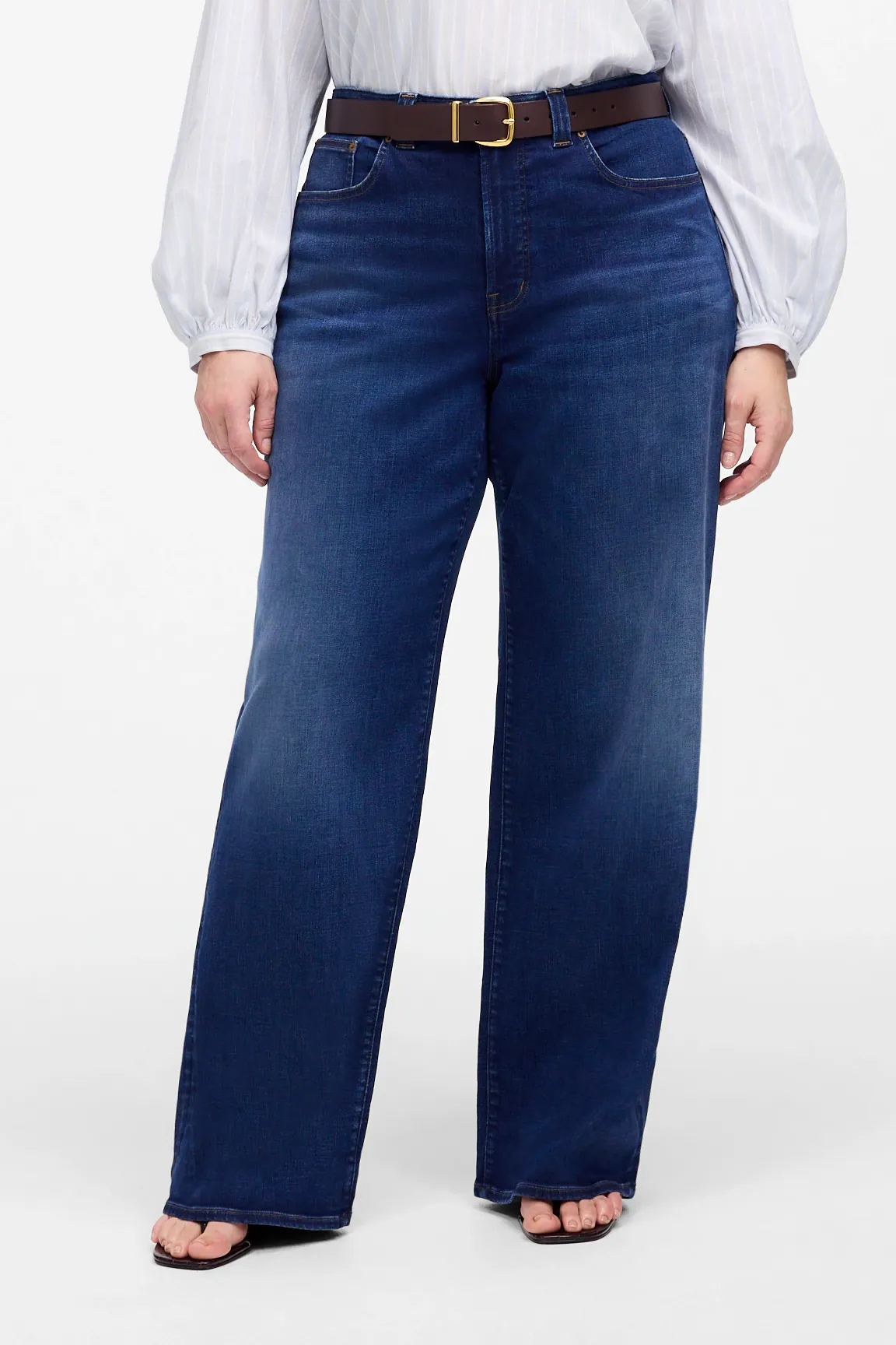 The Plus Perfect Vintage Wide-Leg Jean