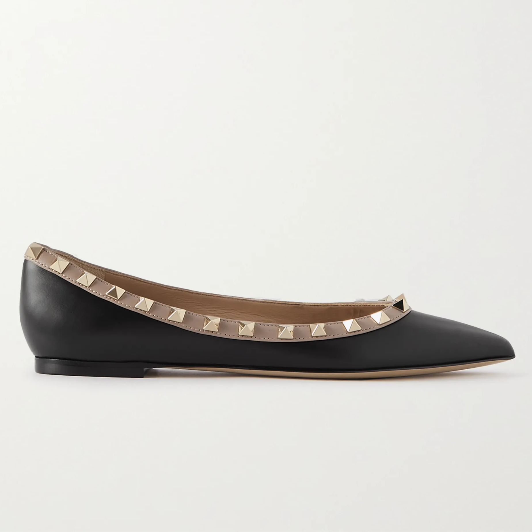 Valentino rockstud ballet flats