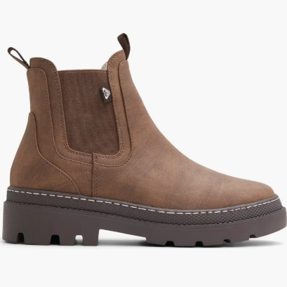 brown Chelsea boots