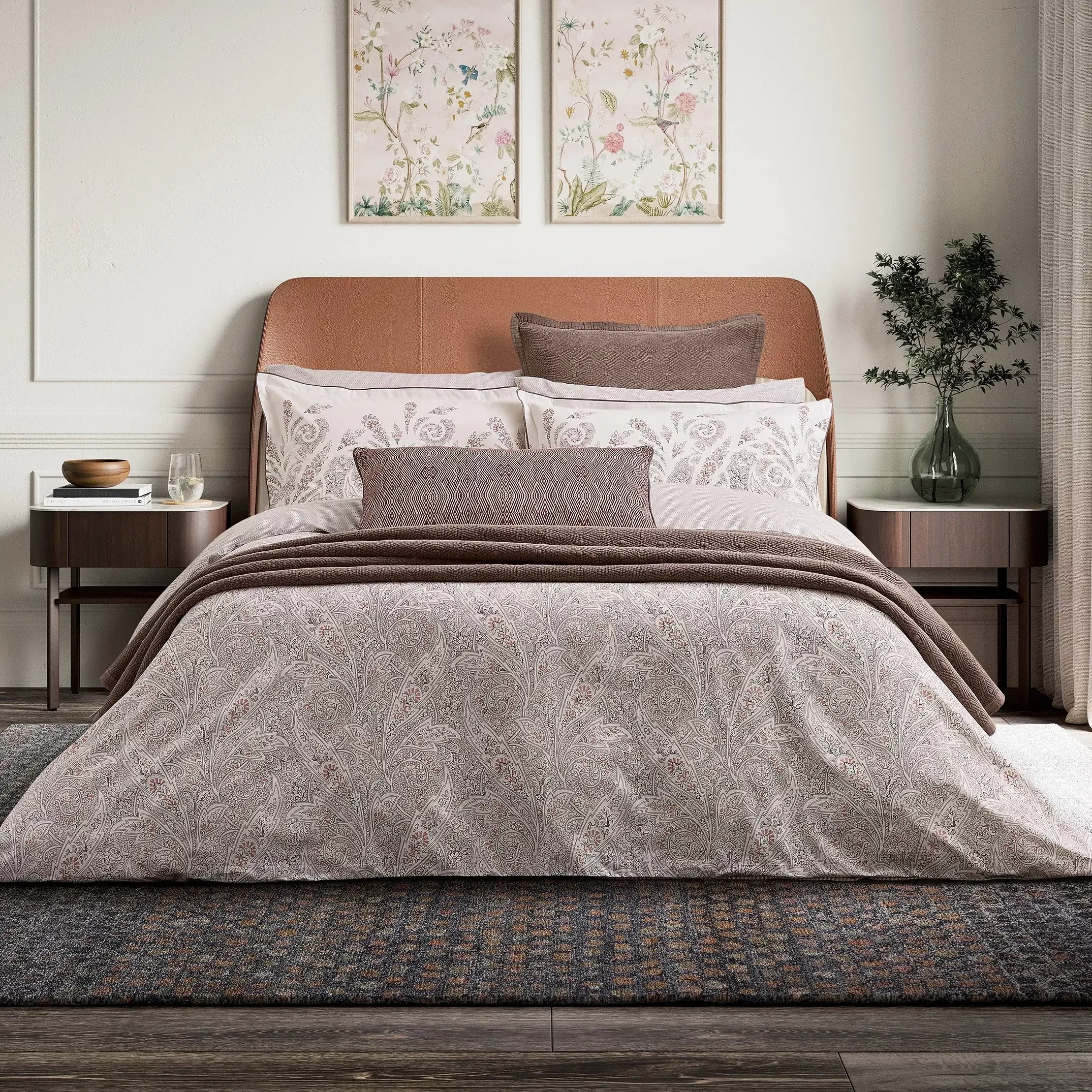 Bedeck of Belfast Umma Duvet Cover Set, Pink