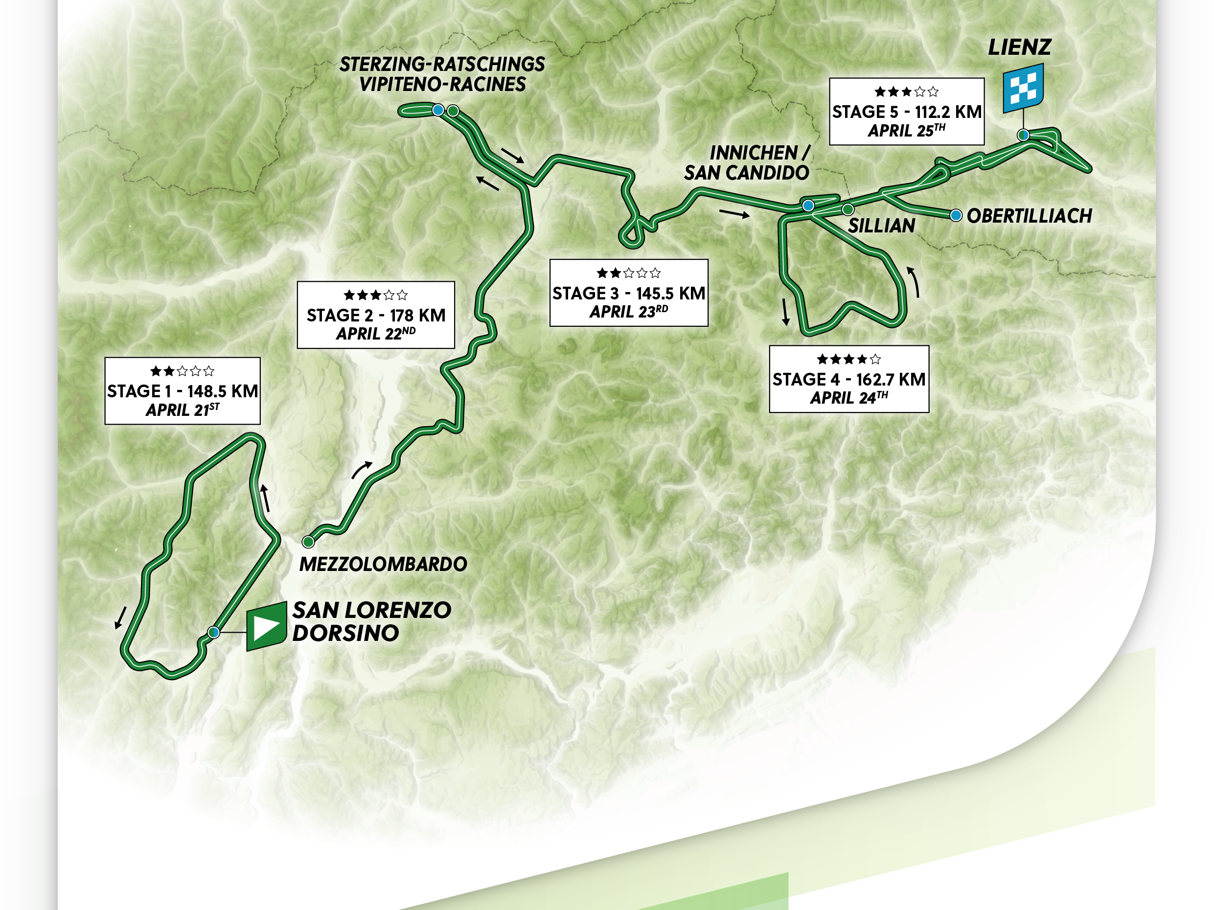 Alps road trip map 60 photos - Goodtravelcards.com