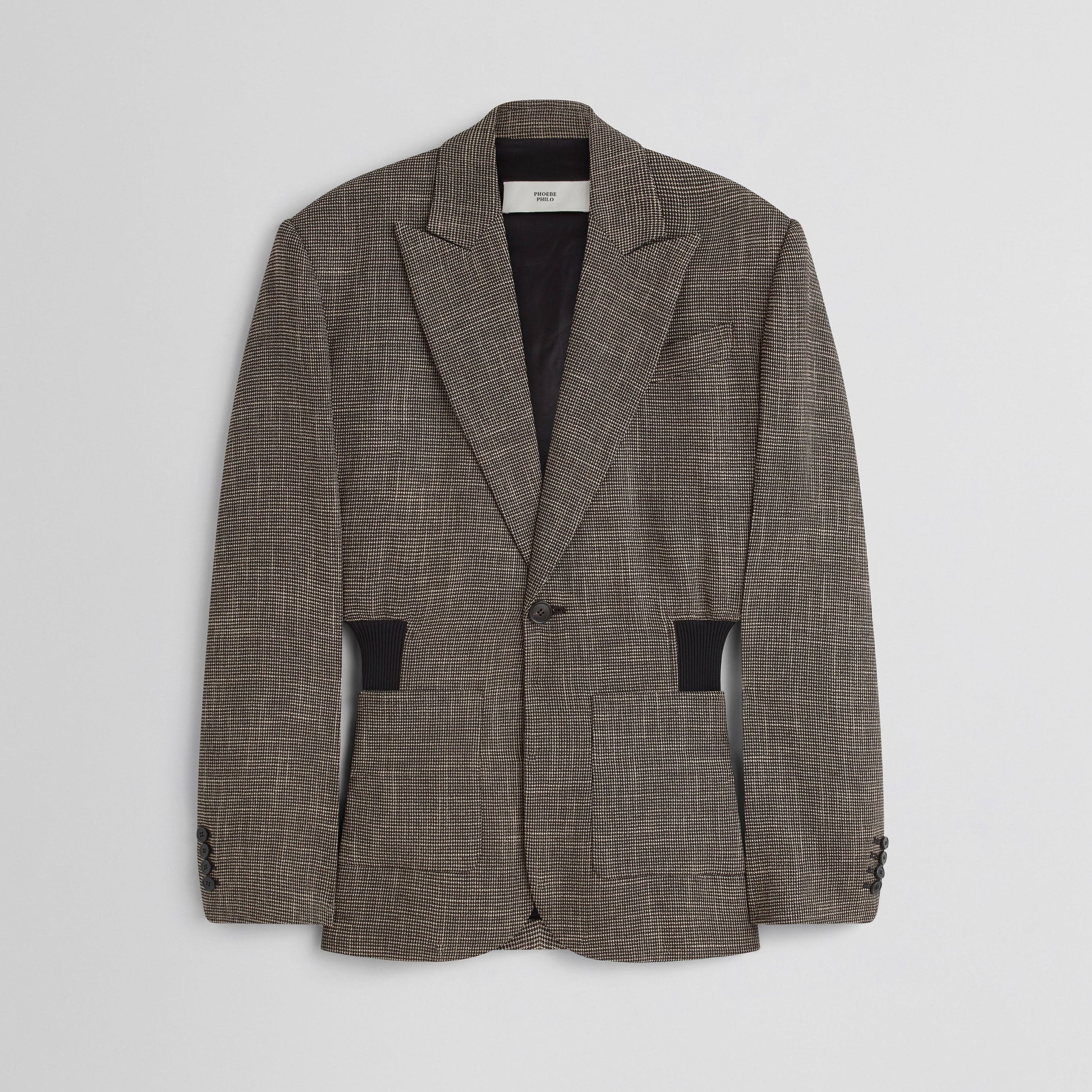 Kick Tailored Jacket | Salt and Pepper Viscose