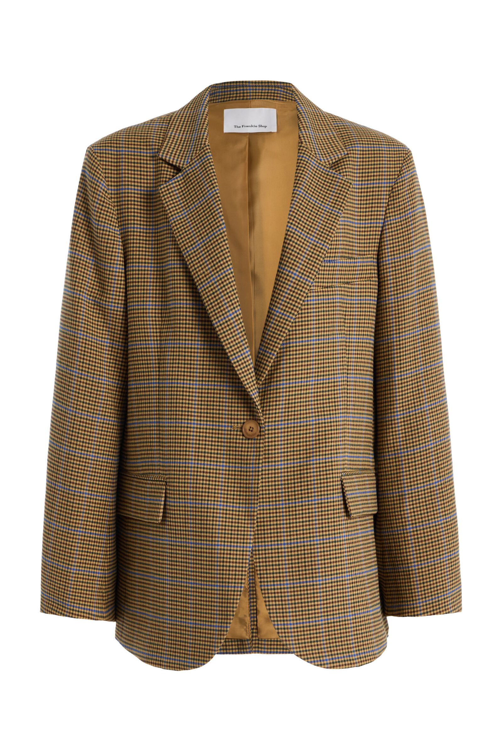 Lyra Oversized Houndstooth Blazer