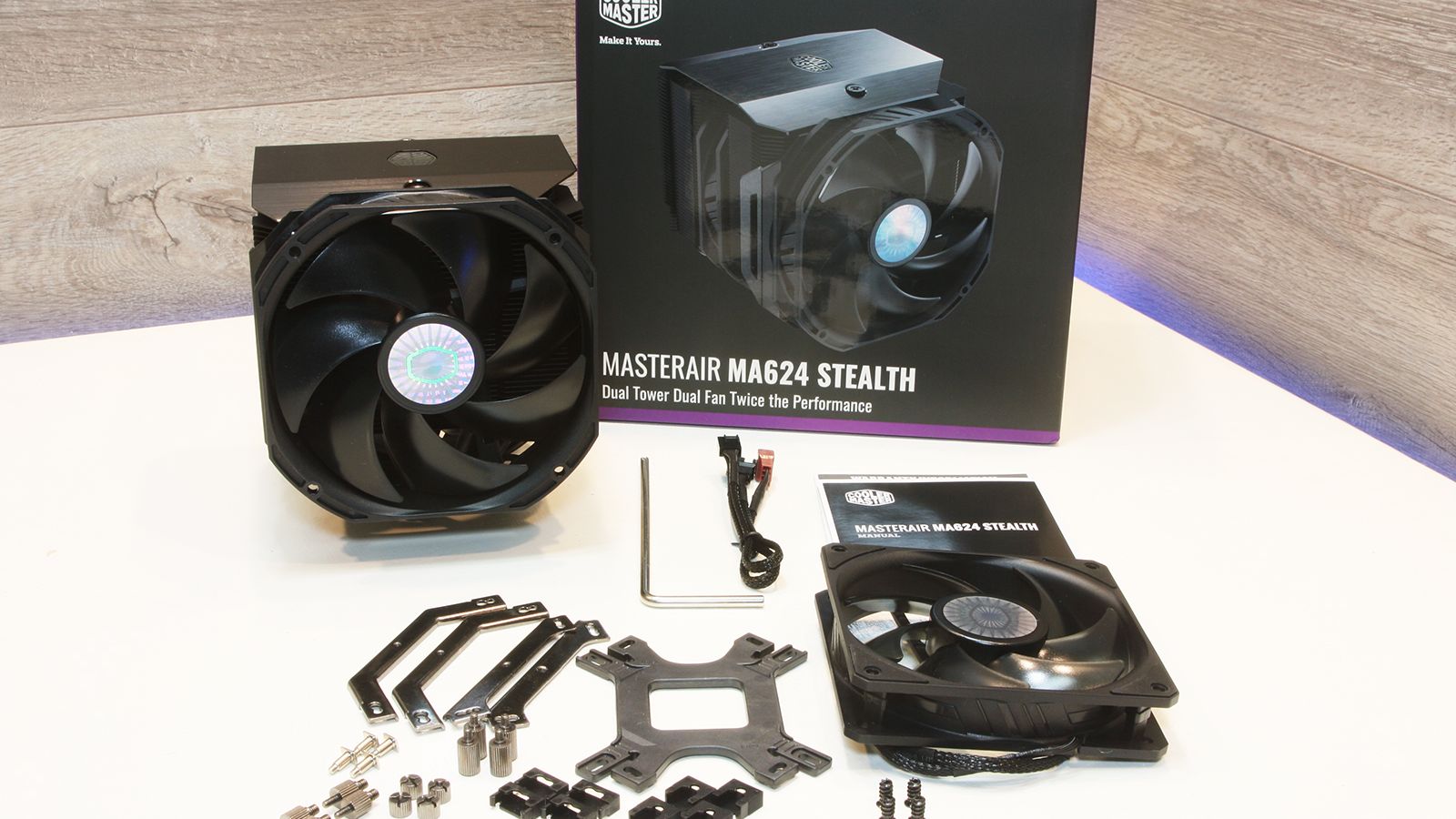 【美品】CoolerMaster MasterAir MA624 Stealth Amazon.com: Cooler Master MasterAir MA624 Stealth Dual Tower