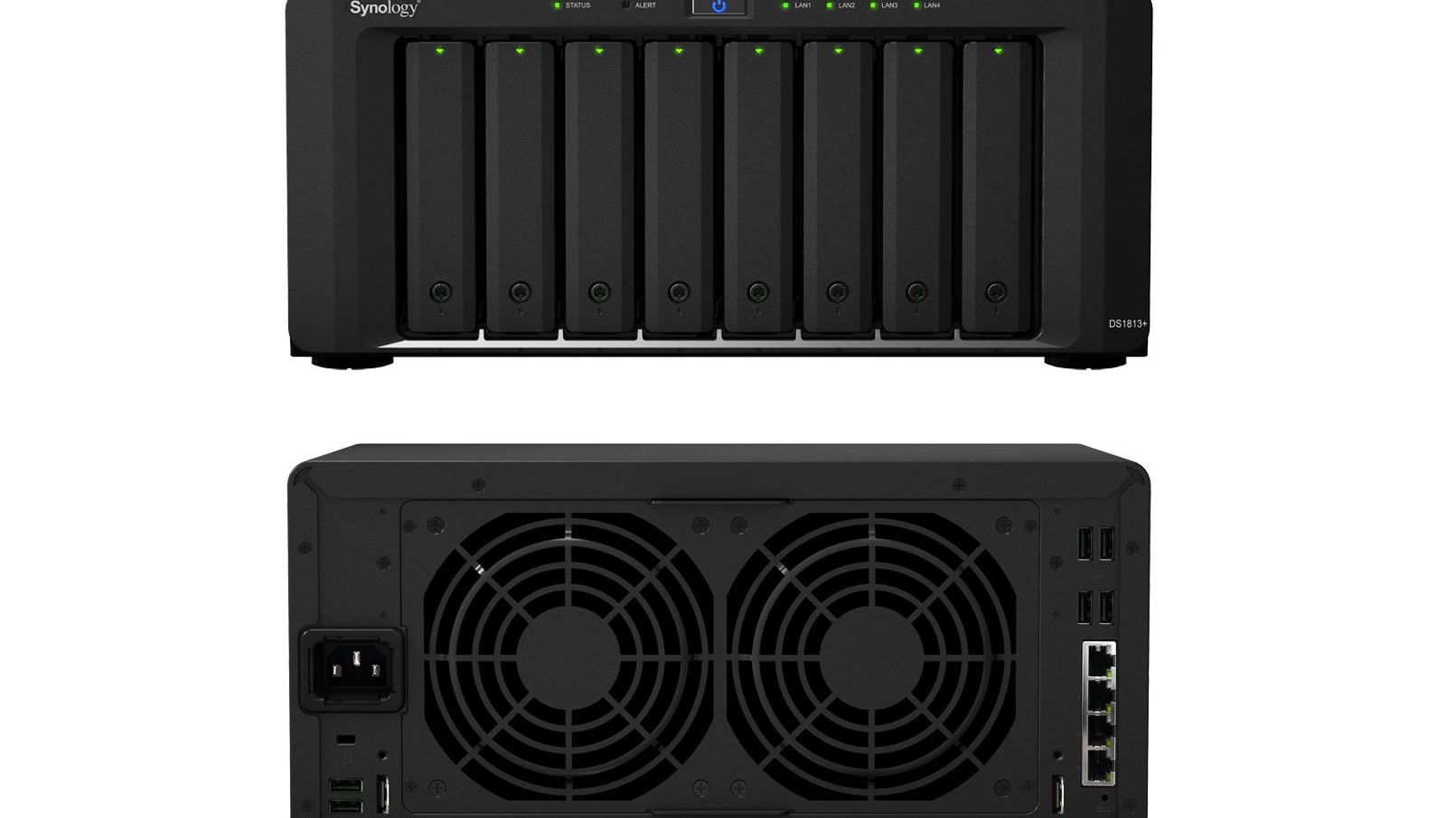 Synology DS1813+ 8ベイ Synology DiskStation DS1813 8 Bay NAS With 4x2gb Drives for