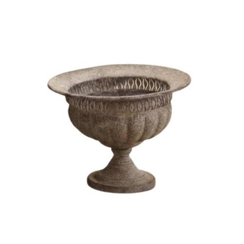 Vintage Embossed Urn Planter 
