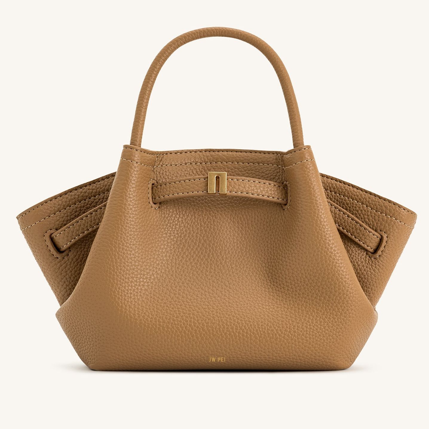 Hana Mini Tote Bag - Latte Color