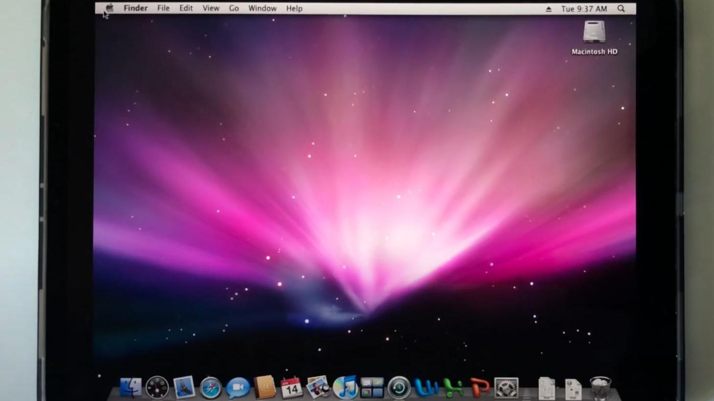 The iPad Pro is so great you can run Mac OS X 10.5 Leopard on it