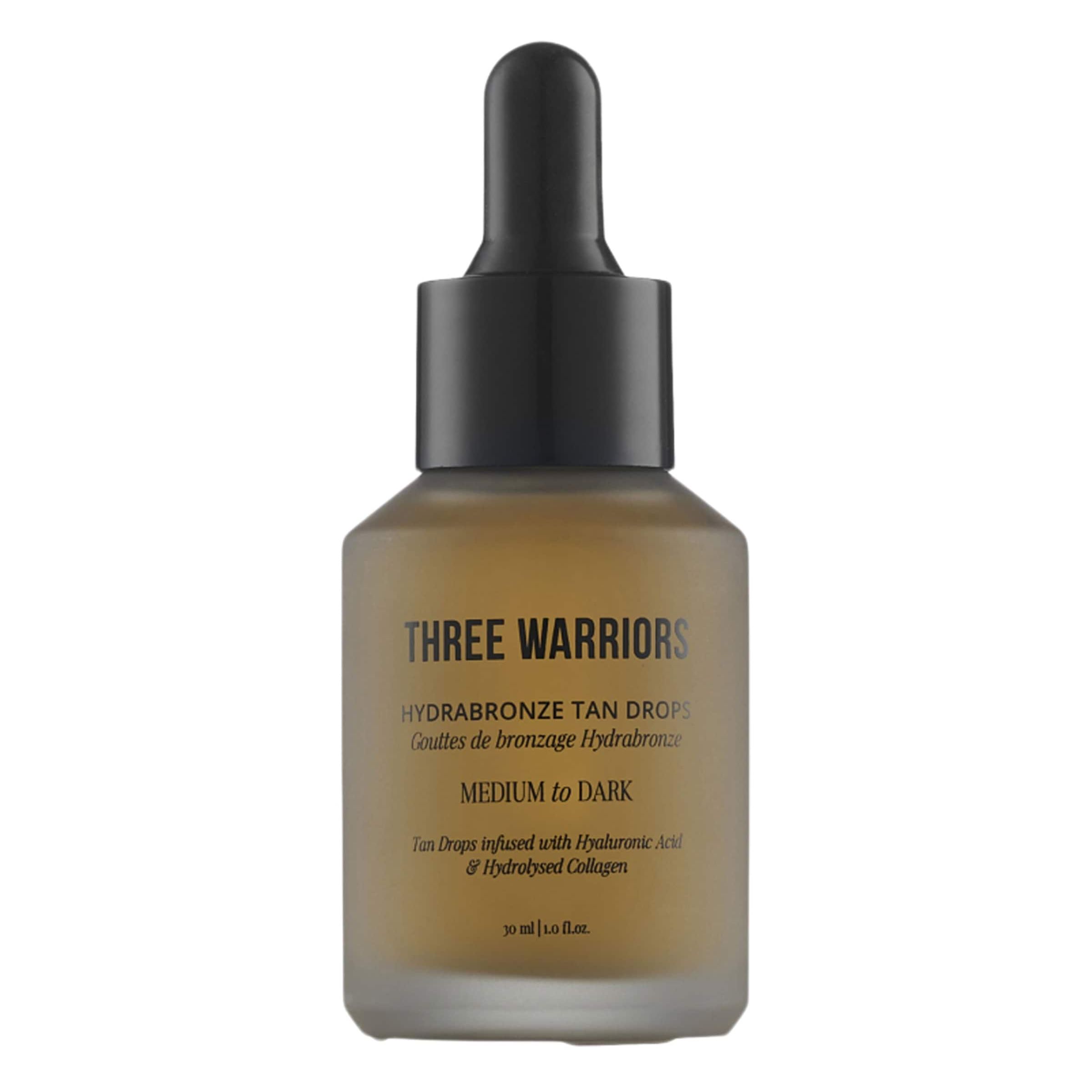 Three Warriors Hydrabronze Tan Drops - Medium to Dark (30ml)