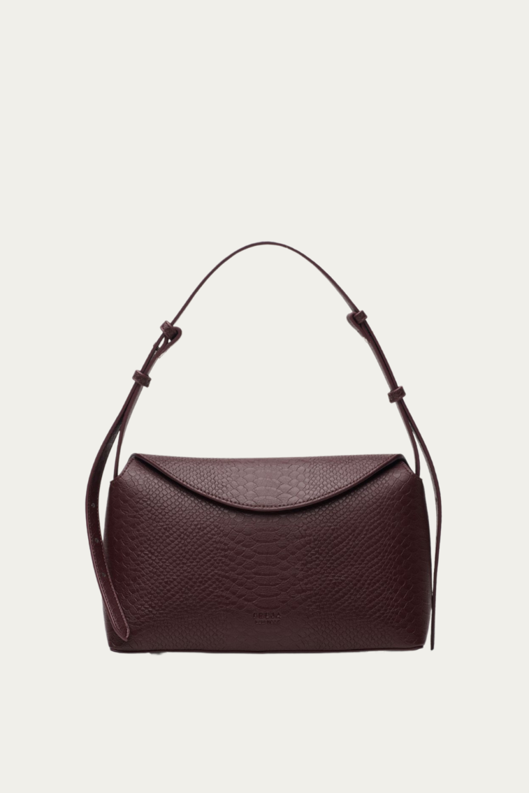 Hudson Bag Berry Croc