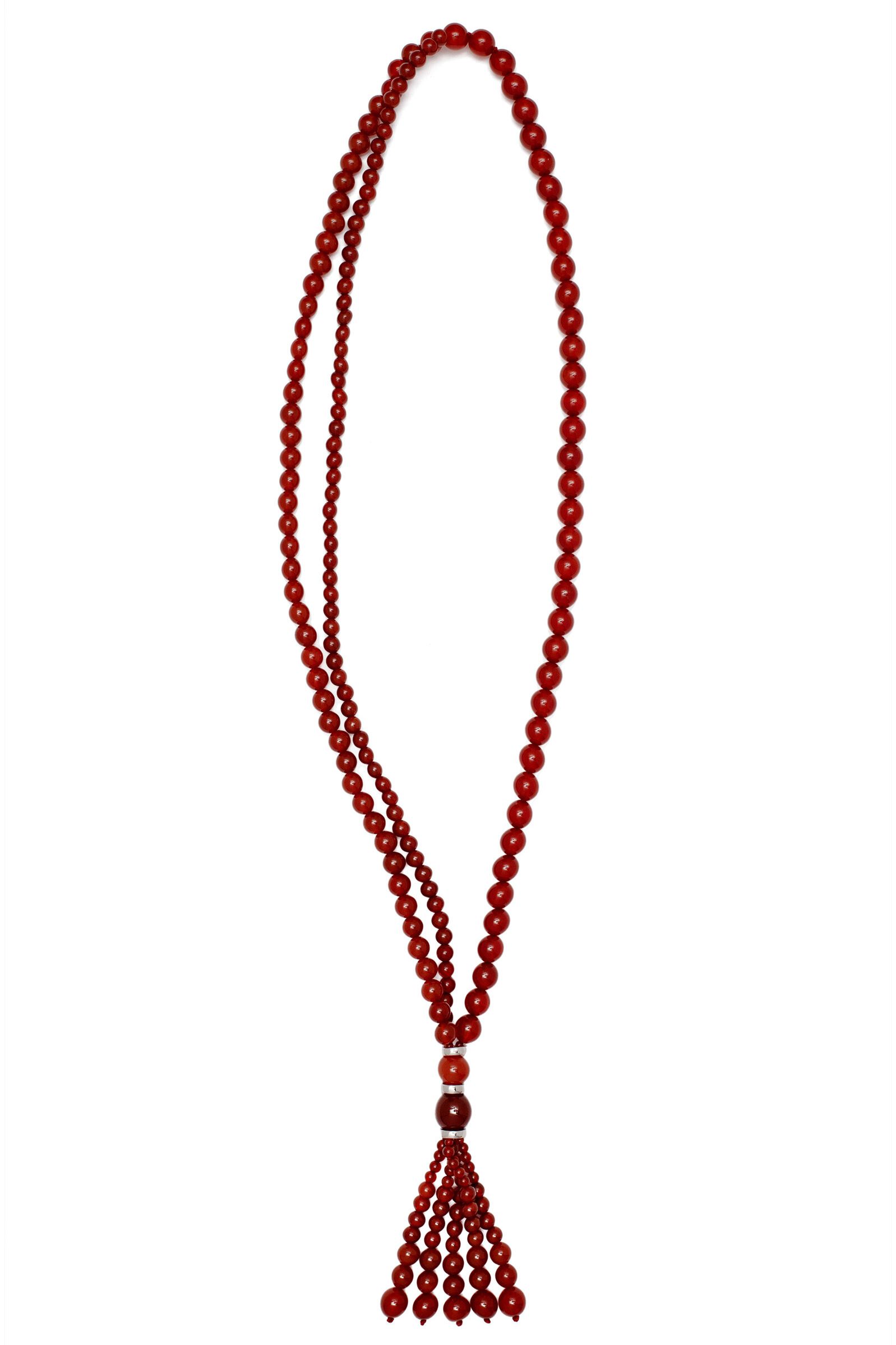 Venice Opera Carnelian Necklace