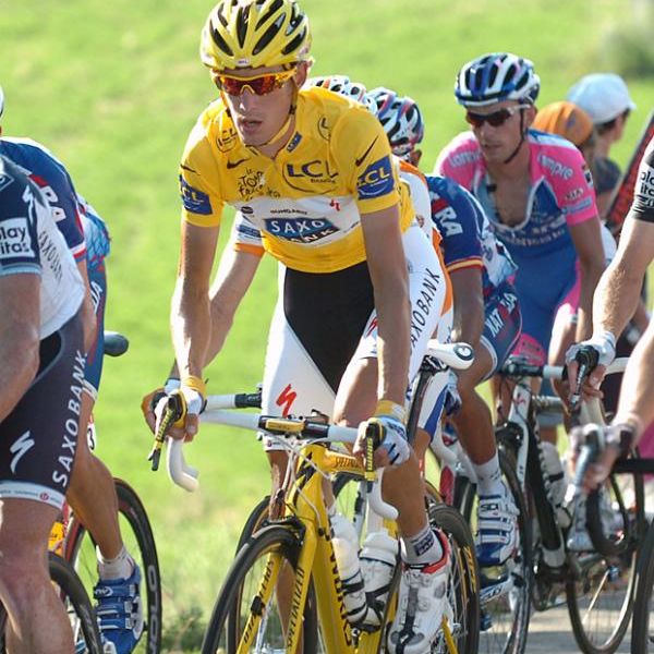 ジレ【Nalini - ANDY SCHLECK CYCLES】 Andy Schleck crashes in Critérium du Dauphiné time trial