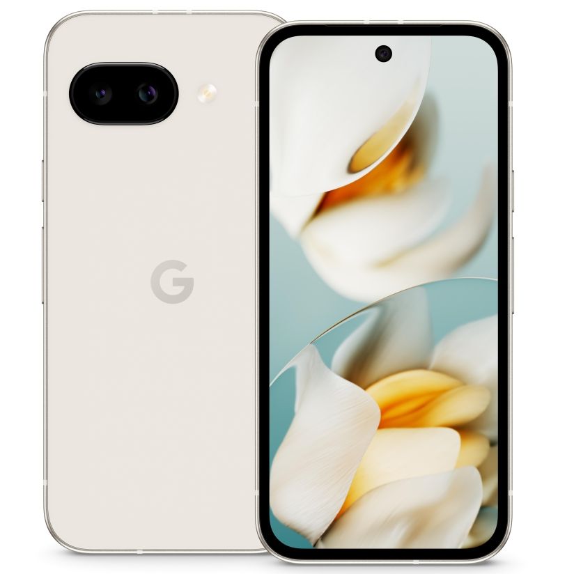 Official render of the Pixel 9a in Porcelain
