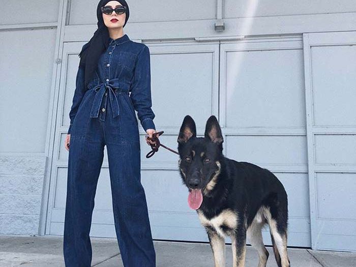 white christmas dresses ANGELA CARGO DENIM JUMPSUIT – AKIRA main image 0