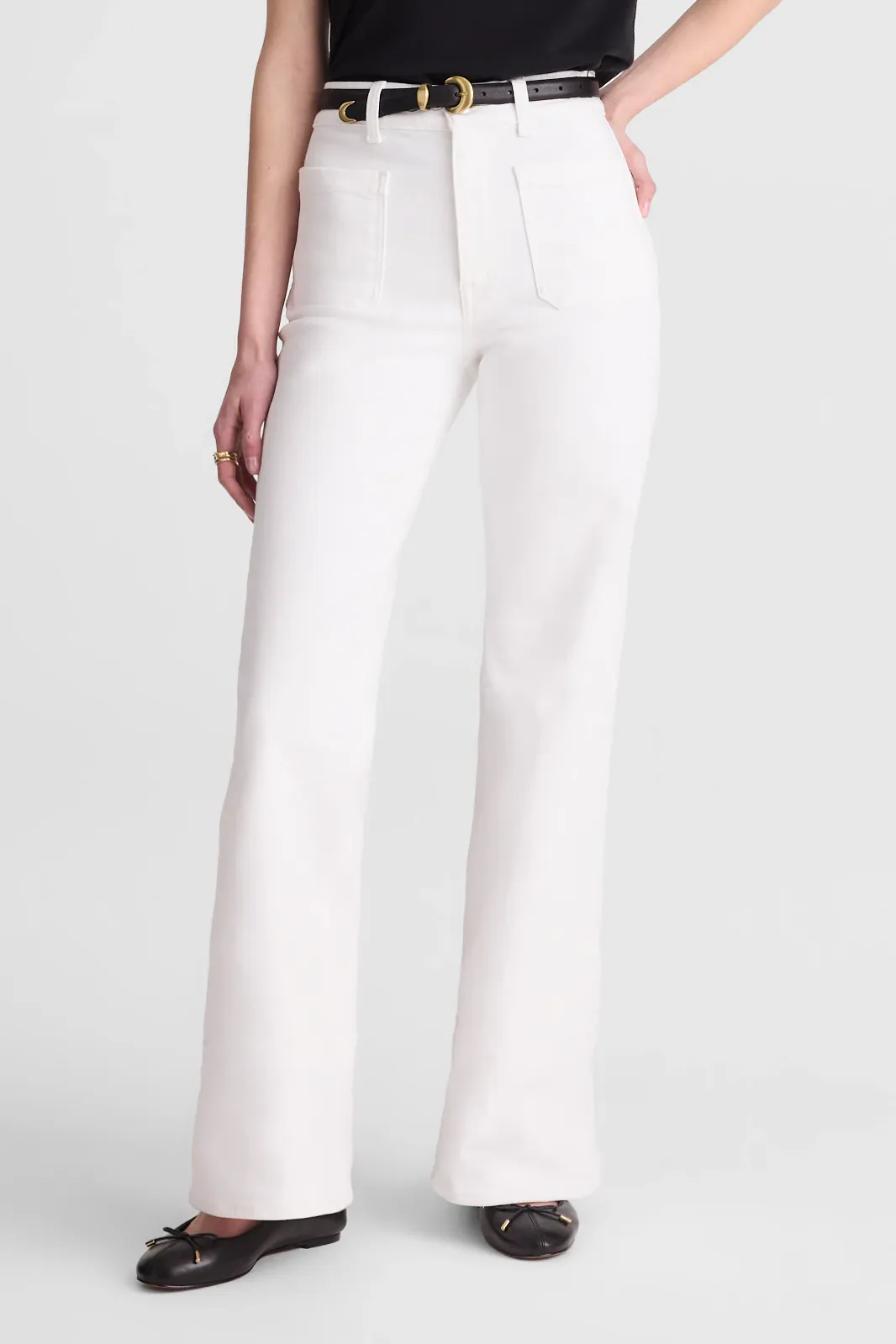 The Emmy Wide-Leg Jean in Super Stretch Denim
