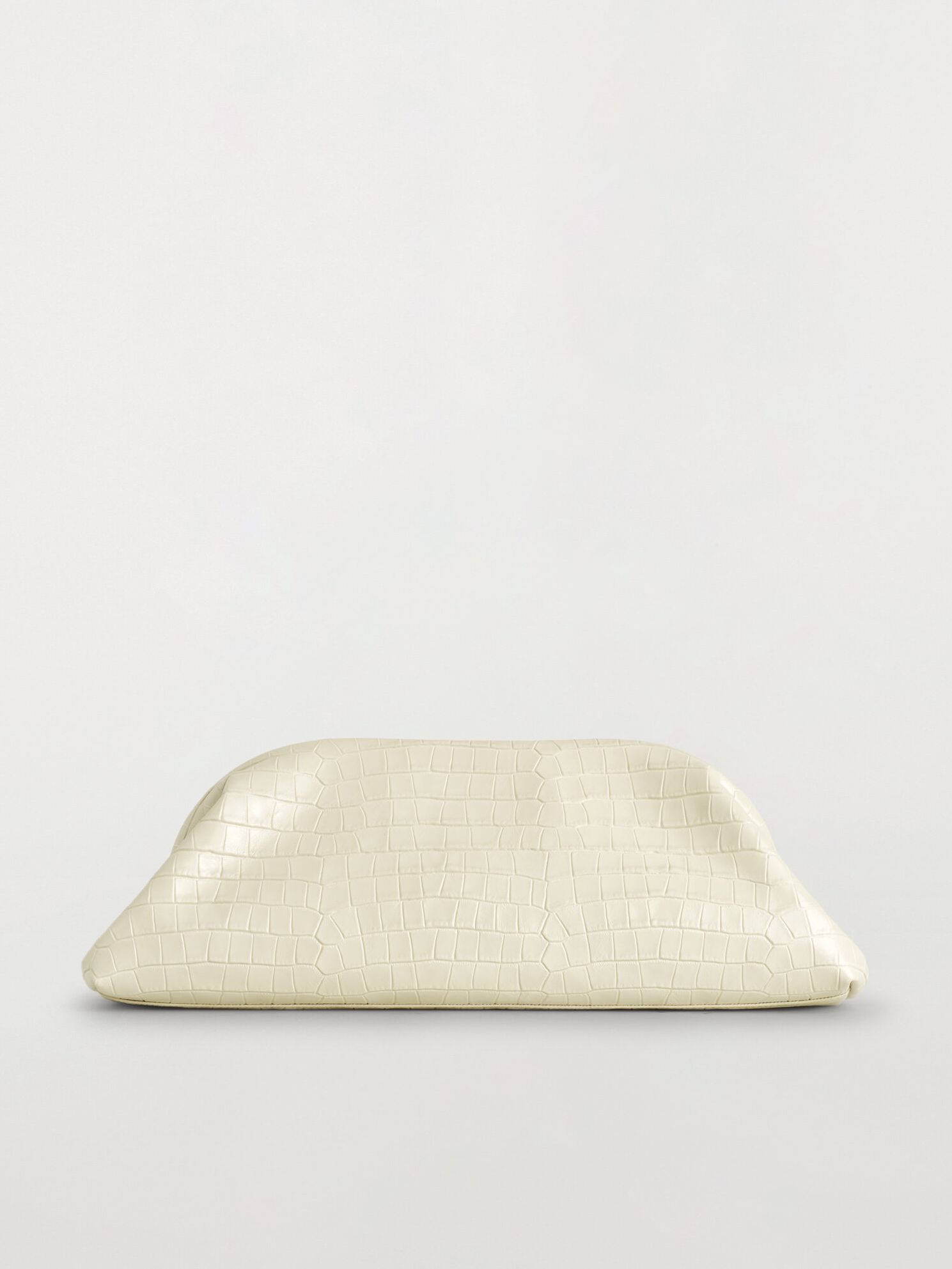 Ingot Clutch Bag - Leather