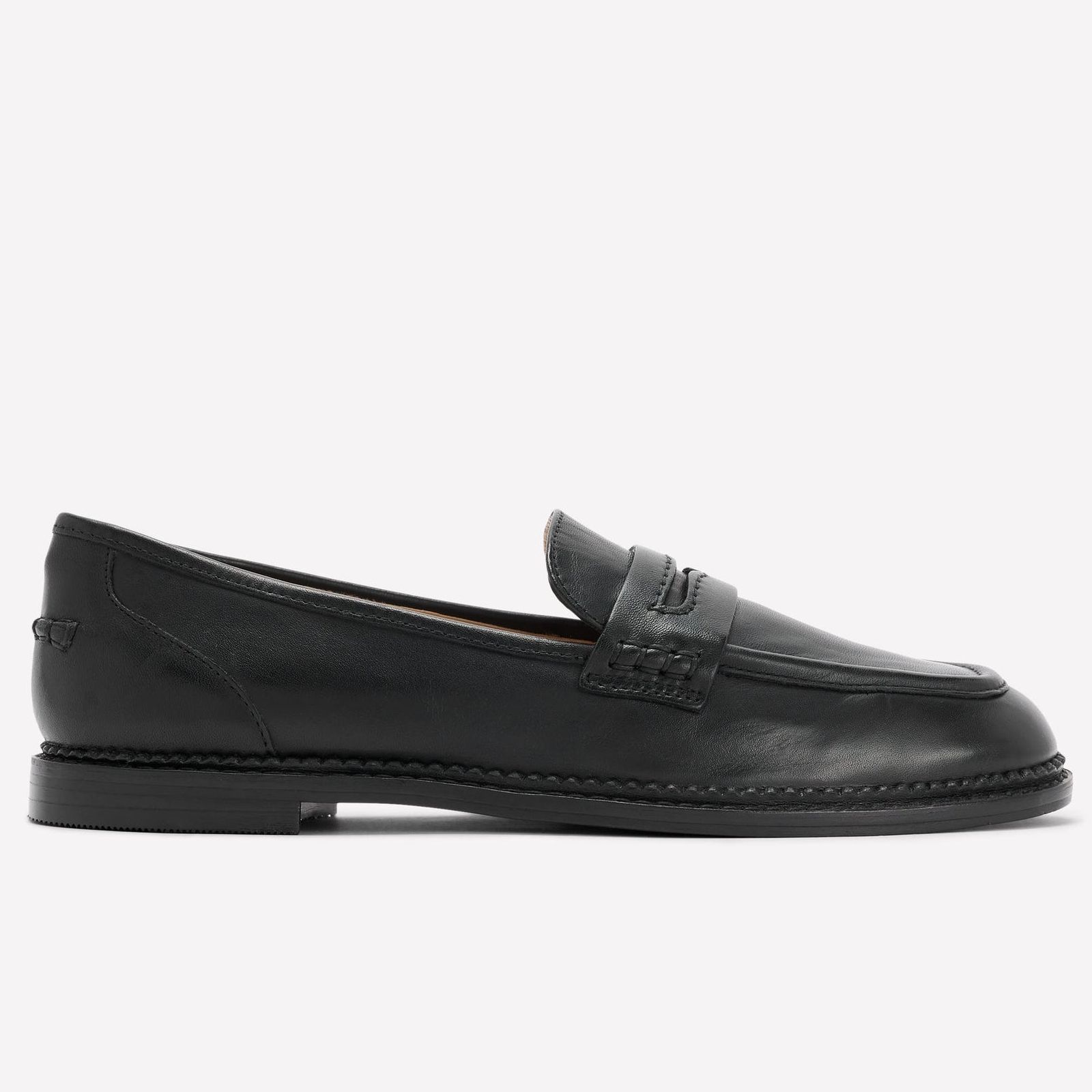 Nya Penny Loafers-Black