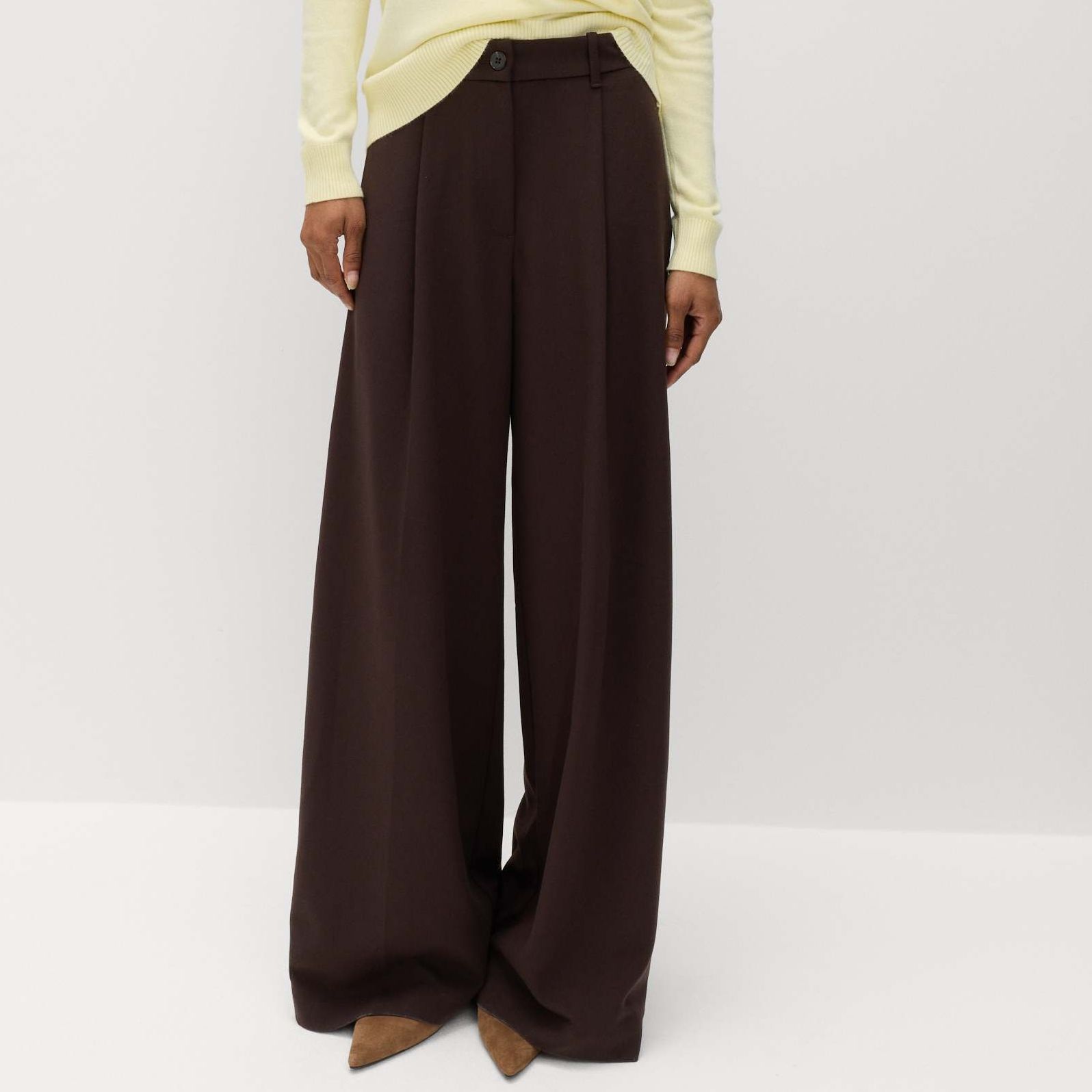 Side Stripe Wide Leg Trousers