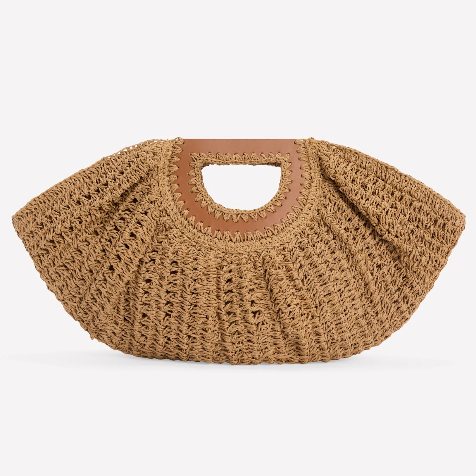 Boden, Raffia Clutch Bag
