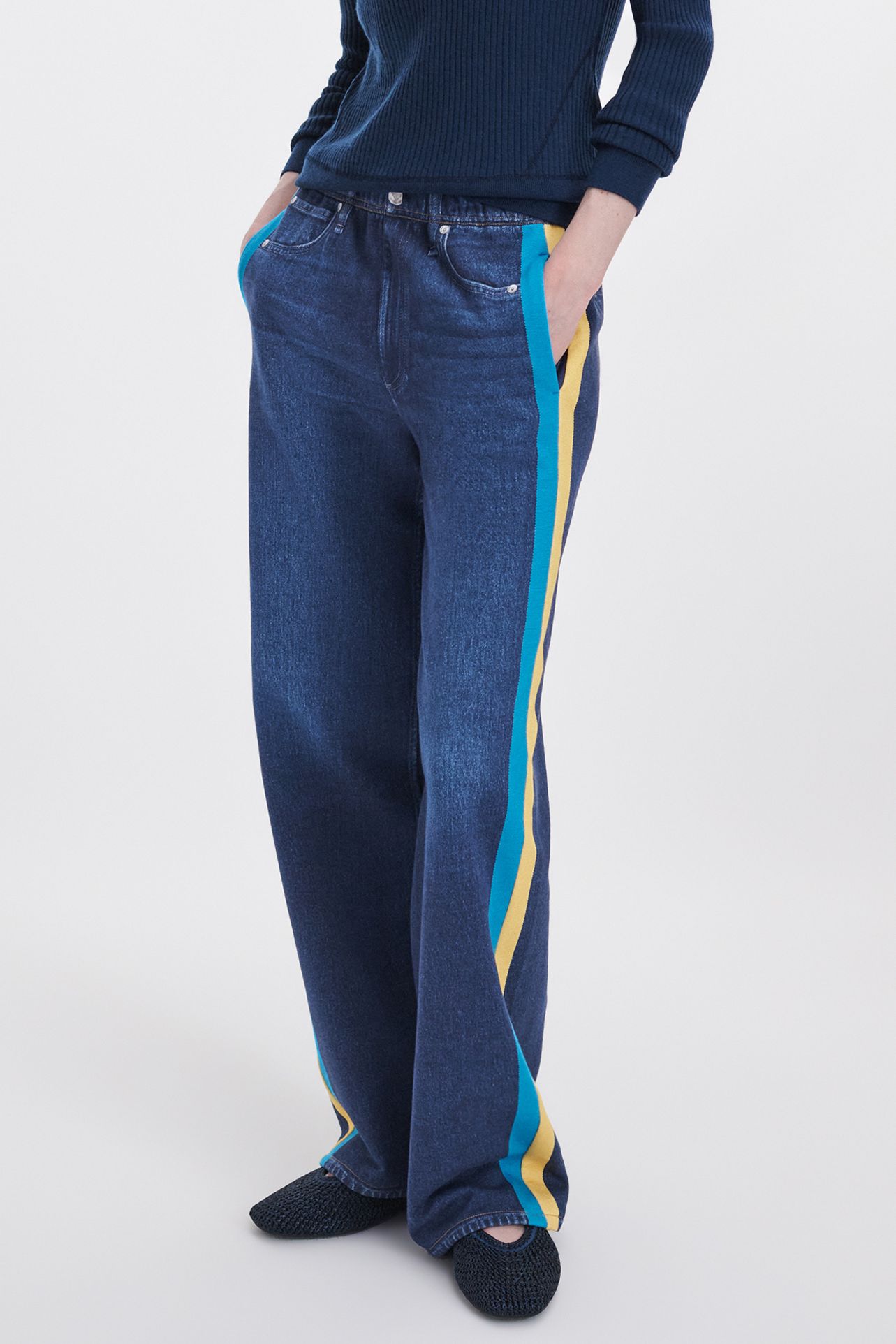 Rag &amp;amp; Bone, RB Miramar Sport Stripe Track Pant