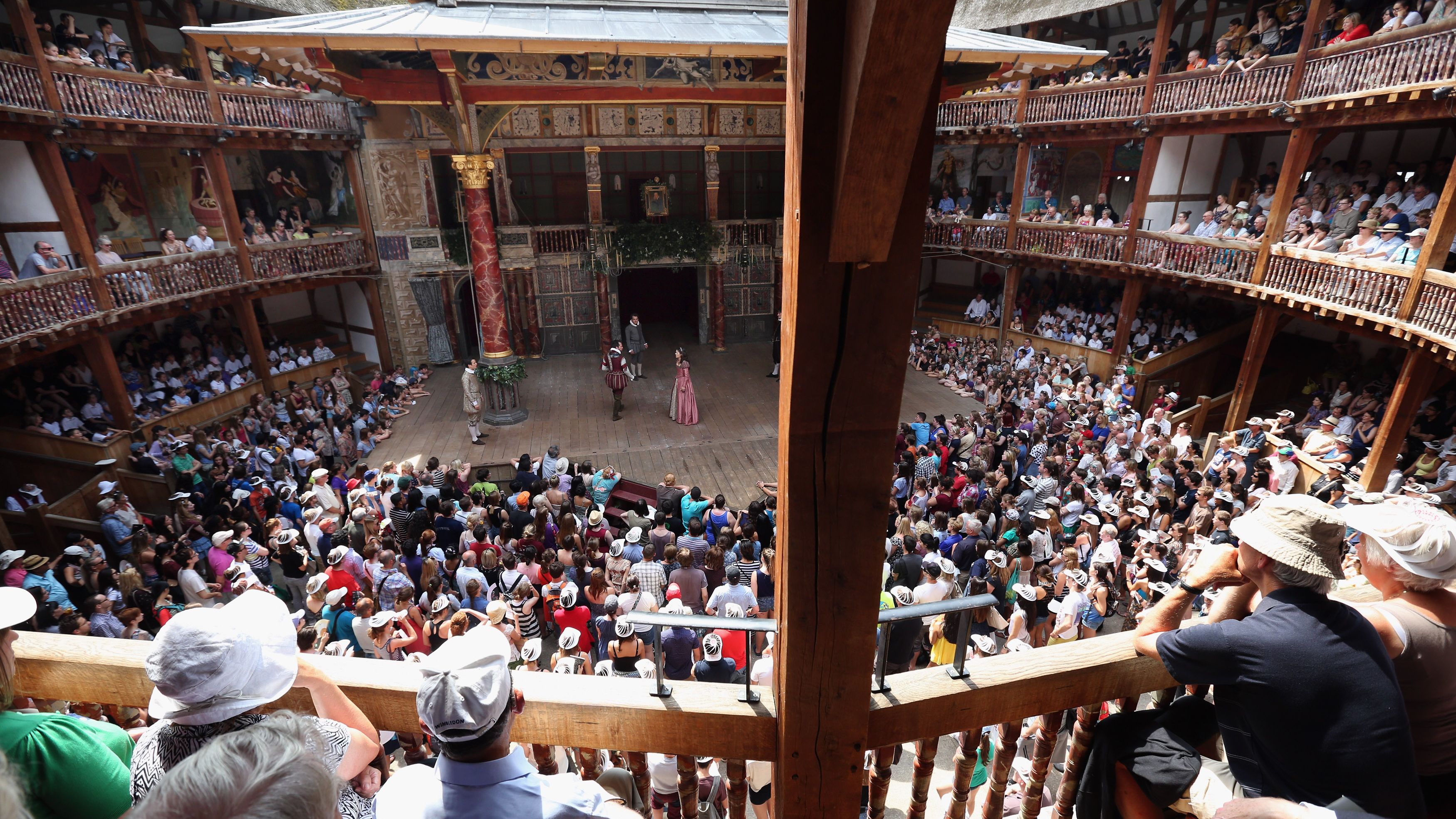 Shakespeare's Globe on July 16, 2013 in London, England.