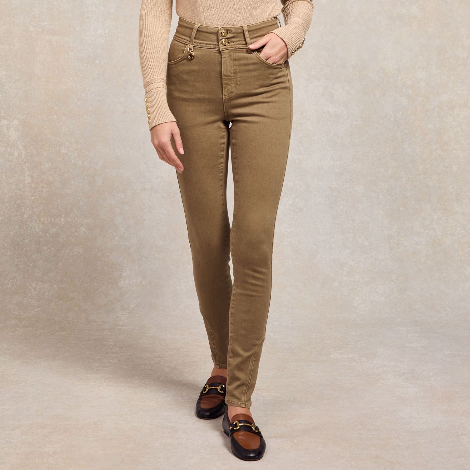 Jodhpur Jean (washed Khaki)