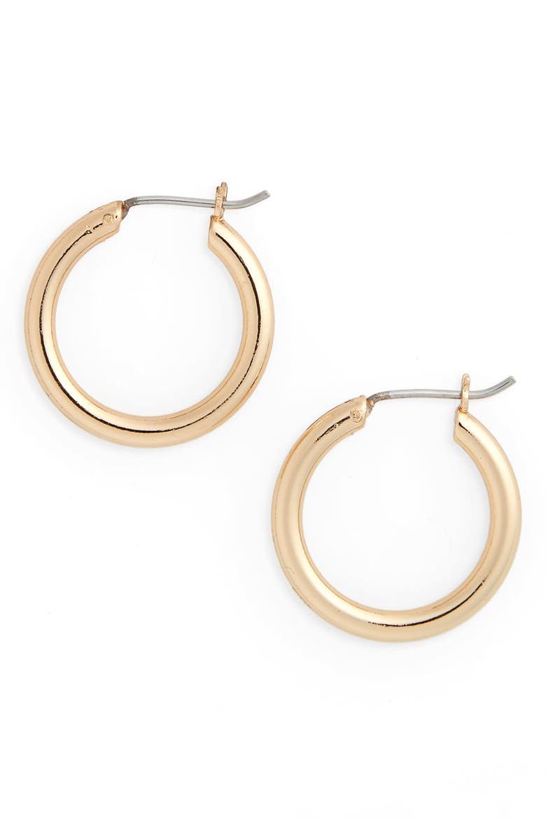Small Endless Hoop Earrings