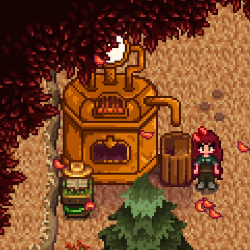 Stardew Valley Millificent mod showing a reskinned Mill