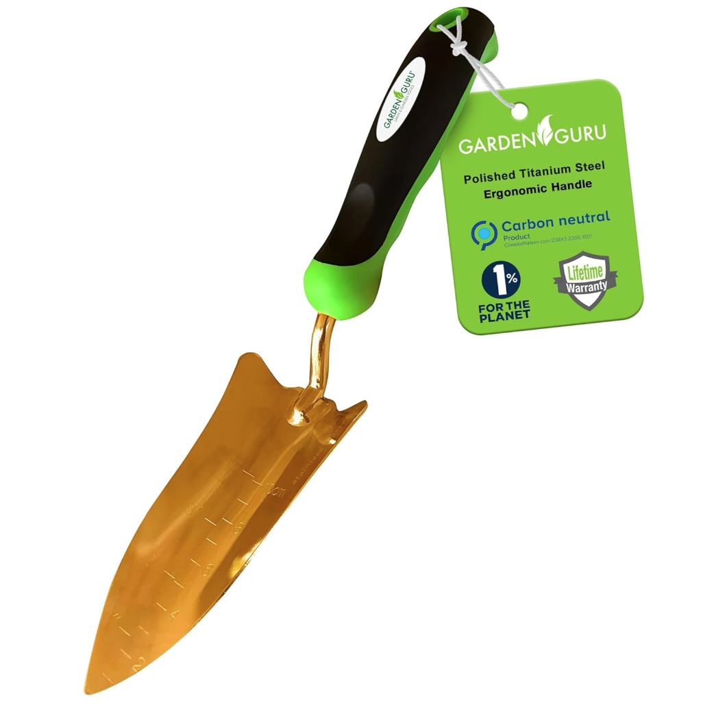 Garden Guru Titanium Transplanter Trowel